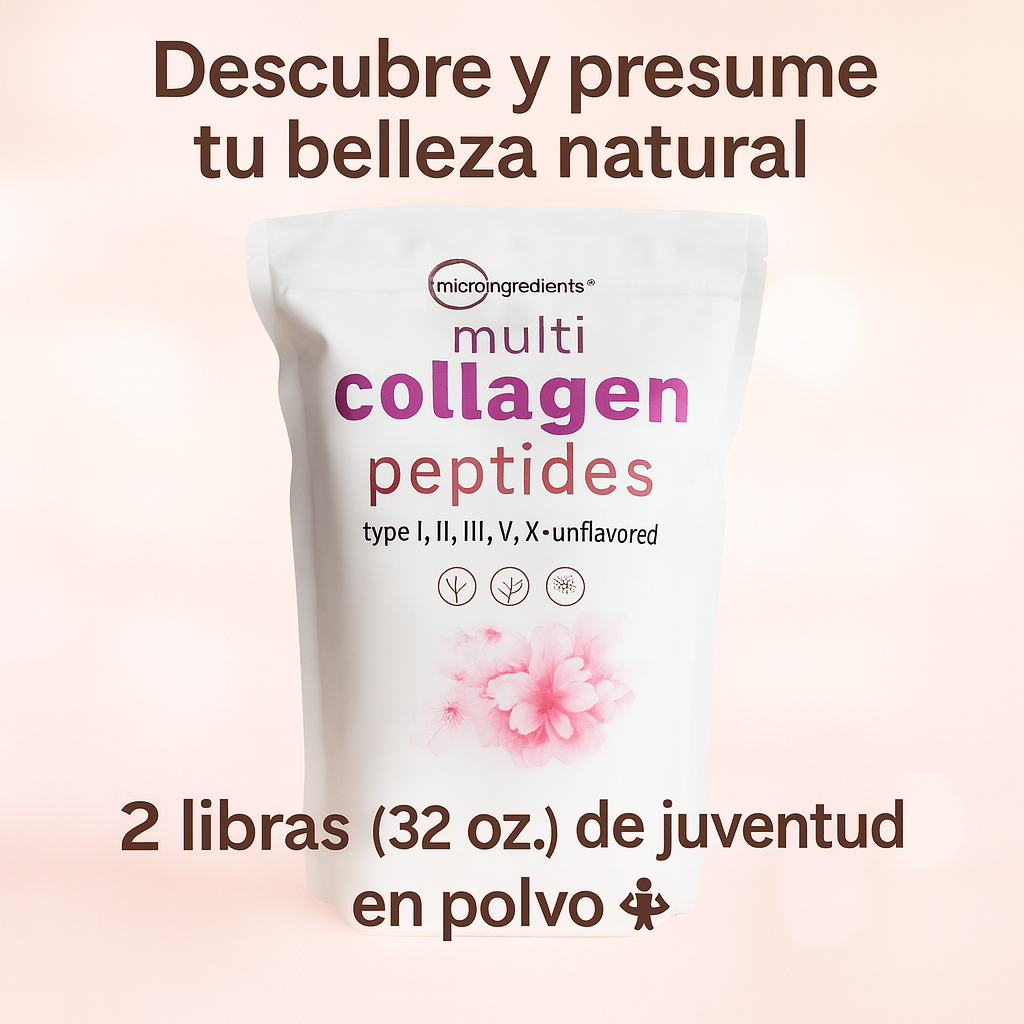 Micro ingridients ™ - Collagen peptides -Juventud Garantizada